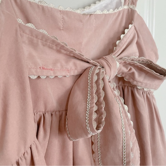 Pink Sweet Lolita JSK Dress Set Empire Waist - Picture 13 of 14